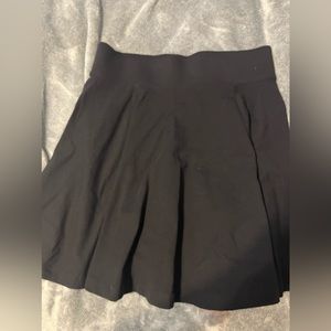 H&M Black skater skirt